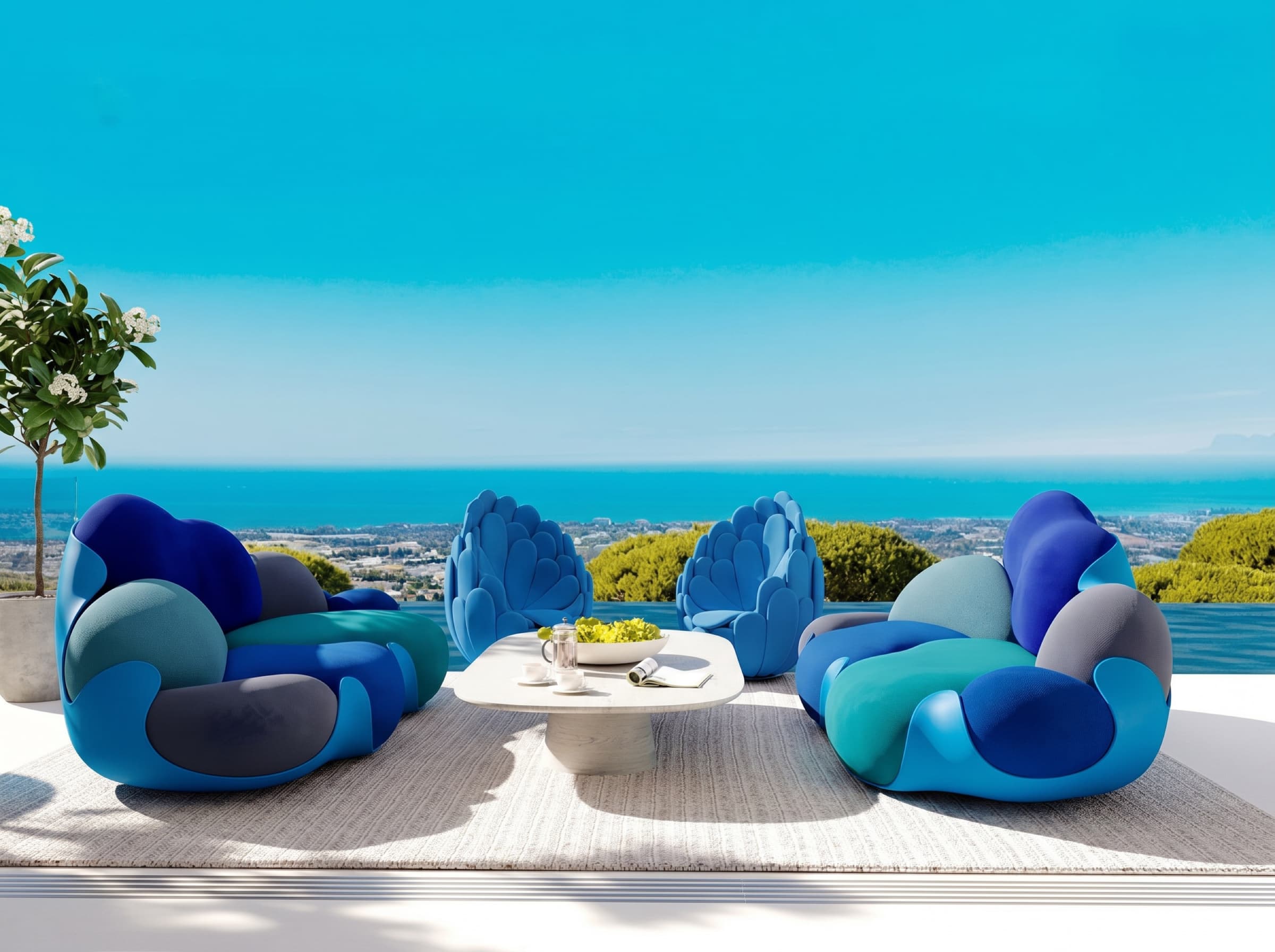 Terrace seating — Lacerta, Costa Brava